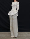 Mutedance 25 Spring/Summer Silk Linen Loose Trousers Series MD-MD25SS77-LINEN